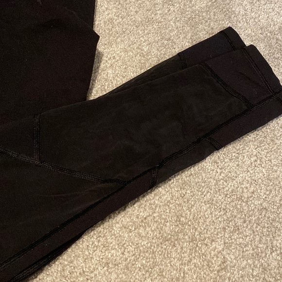 Victoria Secret small black leggings with sheer - Picture 2 of 5